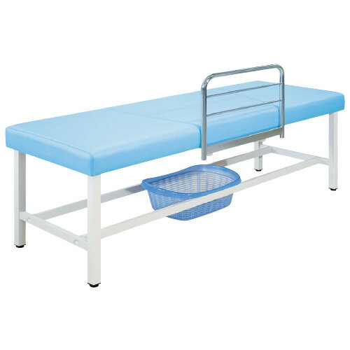 【送料無料】診察台 TB-1353(60X180X55CM) ビニルレザースカイブルー
