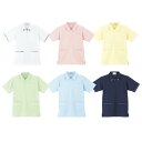 ケアワークシャツ（男女兼用） CR117-70(サックス) L