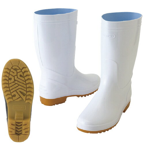衛生長靴（ホワイト） AZ-4435-001(23.5CM)