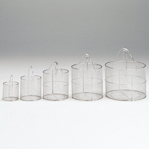 洗浄カゴ（丸型）SS150XH150MM