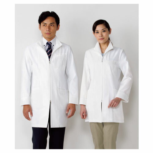 メンズハーフコート 113-90 L カラー:ホワイト