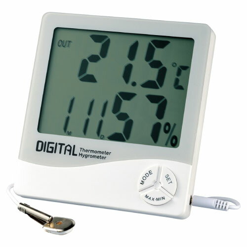 デカデジ（デジタル湿度／内外温度計TD-8130