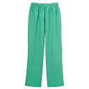 ストレートパンツ(男女兼用) DS-3001(L) エメラルドグリーン