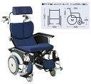 【送料無料】【無料健康相談 対象製品】ティルト&リクライニング車いす オアシスポジティブ 400mm OS-12TRSP