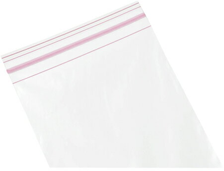 ポケット付GPユニパック　B−5版用 チャックピンク(50マイX30フクロ)