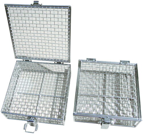 蝶番蓋付バスケット（特大） OM1054-53(300X300MM)