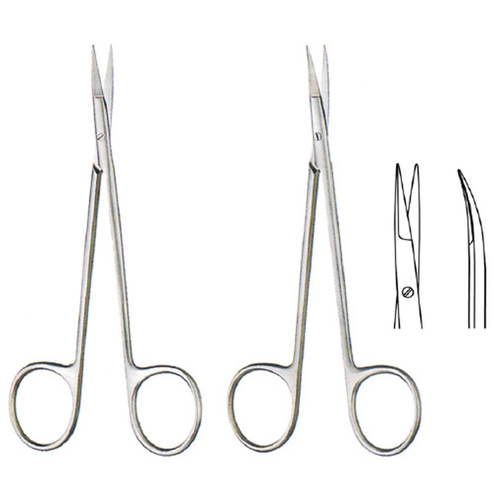 メディコンデリケート剪刀 反型 02．21．42（120MM） 1本 メディックスジャパン 05-2035-07　02.21.42(120MM)