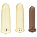 ハナキ タフブラウン指サック(中短) N-4(チャ)20ポンイリ 1箱 ハナキ商事 07-2560-09 N-4(チャ)20ポンイリ(4)