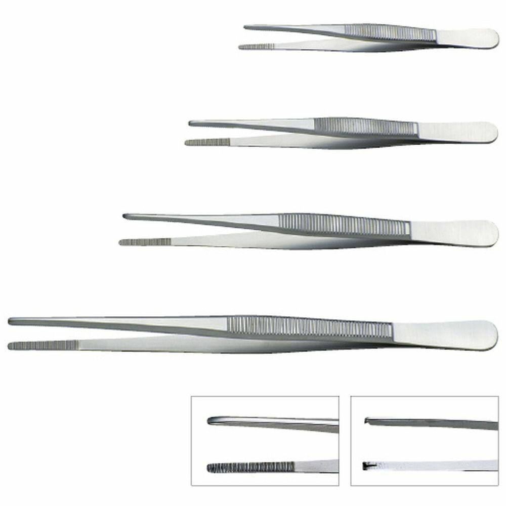 ピンセット 併式・細筋・有鈎 130MM 1本 メドライフ 22-2256-04　130MM