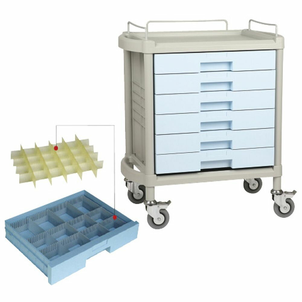 クラシックカート 引出タイプ YDS-106 1台 松吉医科器械 23-7340-00　YDS-106