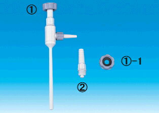 アスピレーター 逆止弁付 PP製 159600