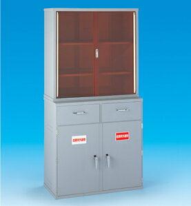 【メーカー直送品】【代引不可】Fine薬品庫 EY-900 上下セット PVC製 EY-900 ジョウゲセット