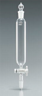 【メーカー直送品】【代引不可】Fine円筒分液 300mL 球栓TF活栓下部19/38(4)