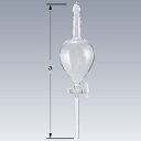 柴田科学 SPC分液丸型ロート PTFEコック付 50mL 031230-50(4)