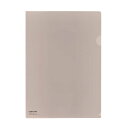 カラークリヤーホルダー(A4) ベージュ F-78 50枚 LIHITLAB. 01-5729-0116(4)