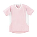 キラク 入浴介助用シャツ(男女兼用)ピンク(#11) CR108(SS) 1枚 トンボ 24-4020-0001