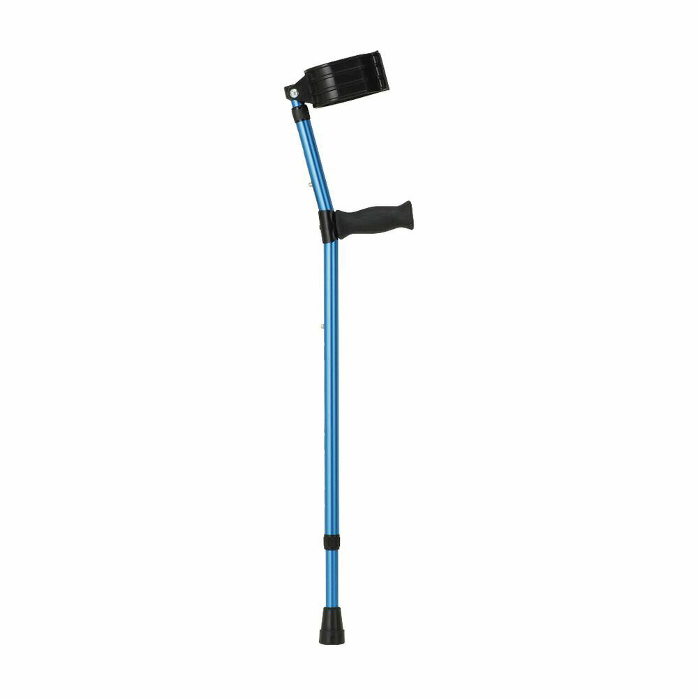 ロフストランドクラッチ（ミディアム） KR-106A（ブルー） 1本 クリスタル産業 24-4686-02