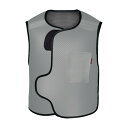 ワンダーライト ハーフコート シルバー WLH5-25L 1枚 マエダ 24-6253-0209
