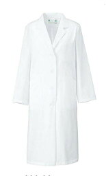 KAZEN（カゼン）　レディス診察衣S型　長袖　260-90（ホワイト）　3L