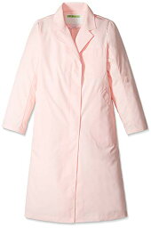 KAZEN（カゼン）　レディス診察衣S型　長袖　120-73（ピンク）　4L