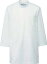 KAZEN（カゼン）　メンズ医務衣　七分袖　246-10（ホワイト）　LL
