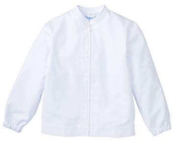 KAZEN（カゼン）　女子ジャンパー長袖　459-90（ホワイト）　M