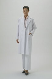 オンワード　白衣　レディスドクターコート（ダブル　診察衣）　CO-6004　ホワイト　S