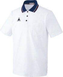 Lecoq ルコック　男女兼用ポロシャツ UZL3011-1（ホワイト） EL