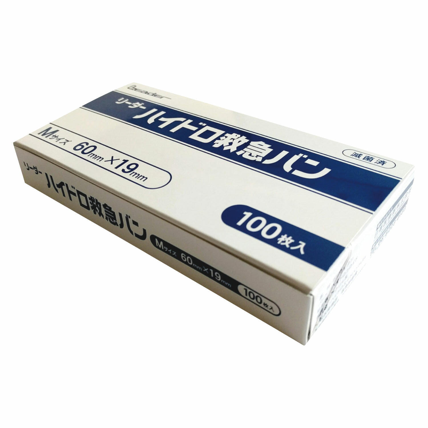 リーダーハイドロ救急バン（徳用） 782364(Mサイズ)100マイ