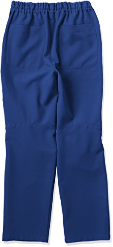 (ミズノ) MIZUNO 男女兼用ライン入りスクラブパンツ【ストレッチ/膝にダーツ入り】医療白衣MZ-0091 MZ0091 C-3 ブルーネイビー S