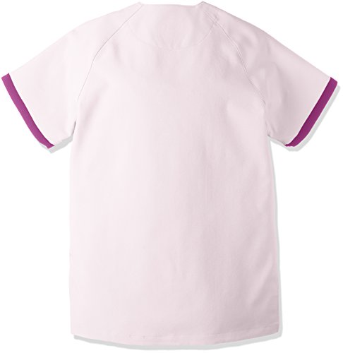 (ミズノ) MIZUNO 男女兼用ライン入りスクラブ【ストレッチ/制電/消臭】医療白衣MZ-0090 MZ0090 C-2 ピンク 3L