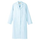 アイトス 女子シングル白衣 サックス M 861314