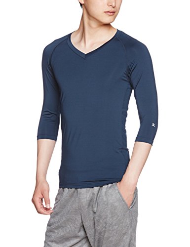 (ミズノ) MIZUNO 男性用アンダーウェア【ストレッチ/吸汗速乾】MZ0135 MZ0135 C-5 ネイビー L