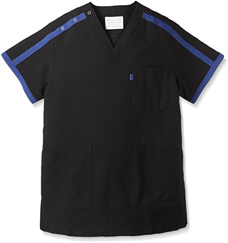 (ミズノ)MIZUNOスクラブ MZ-0090-C103(ブラックブ4L