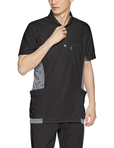 (ミズノ) MIZUNOポロシャツ（男女兼用） MZ-0171-C10(ブラック)4L