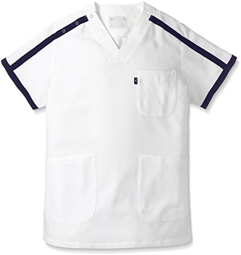 (ミズノ) MIZUNOスクラブ MZ-0090-C1(ホワイト)L