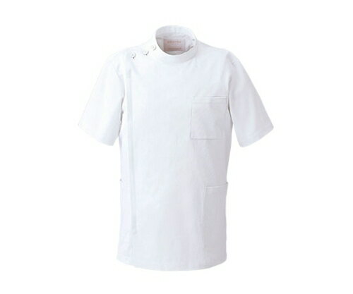 特徴●リブ使いKC仕様●色：ホワイト(色番：1)●サイズ：BL●素材：ポリエステル85％、綿15％●着丈（cm）：78●肩幅（cm）：52●胸囲（cm）：130●袖丈（cm）：27