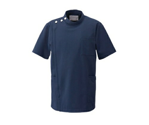 特徴●リブ使いKC仕様●色：ネイビー(色番：7)●サイズ：4L●素材：ポリエステル85％、綿15％●着丈（cm）：79●肩幅（cm）：54●胸囲（cm）：140●袖丈（cm）：27