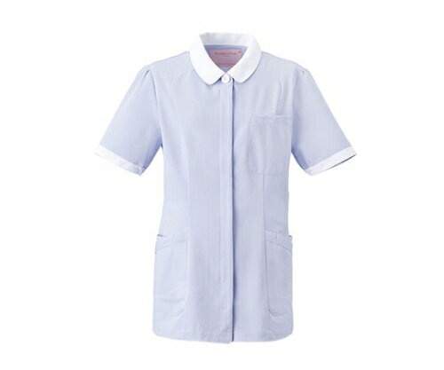 チュニック4L 2002CR-12(ブルーXホワイト)