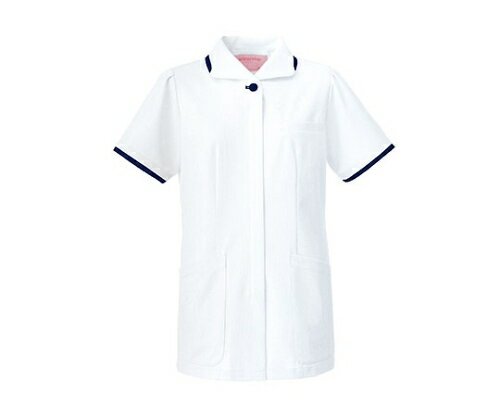 チュニックL 2005CR-1(ホワイトXネイビー)