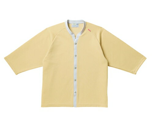 キラク 前開きニットシャツS CR835-28(ベージュ)