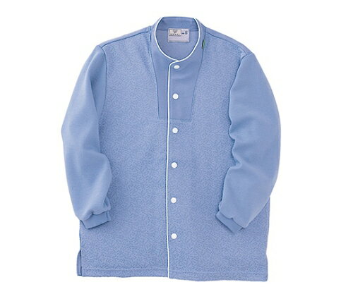 キラク　前開きシャツ M CR813-83(ラベンダー)(4.0)