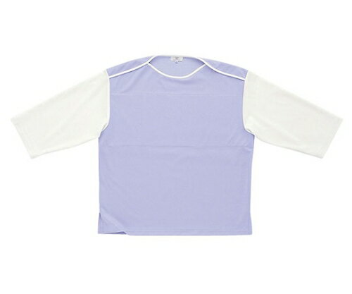 キラク　検診用シャツ（BL） CR820-81(ライラック)