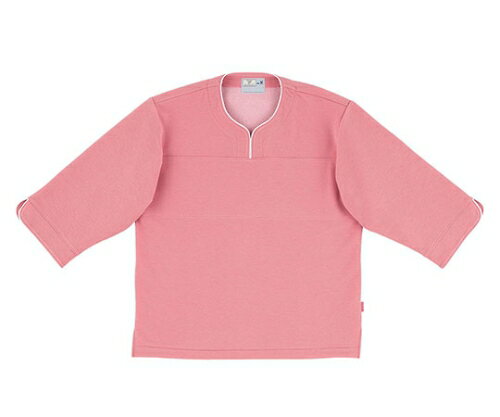 キラク　検診用シャツ M CR841-14(ピンク)