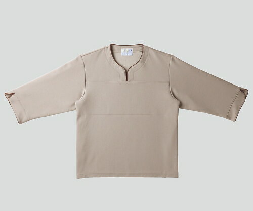 キラク 検診用シャツ BL CR841-28(ライトブラウン)