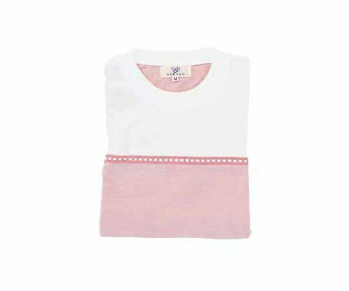 キラク　TシャツLL CR066-13(オーキッドピンク)