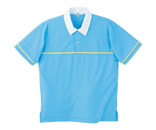 キラク ニットシャツ 3L CR093-76(ブルー)