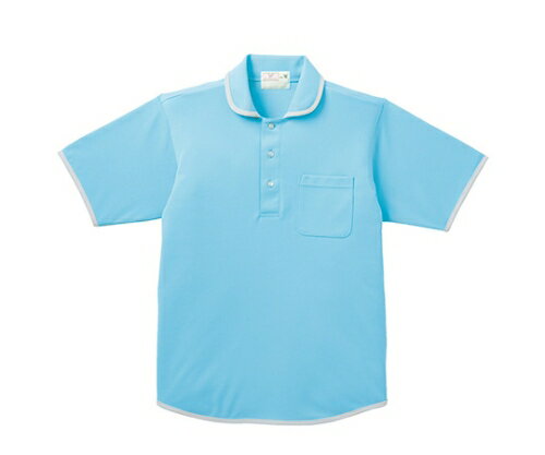 キラク ニットシャツ SS CR138-75(ブルー)