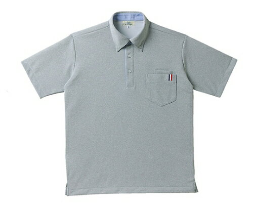 キラク ニットシャツ SS CR145-03(グレーモク)