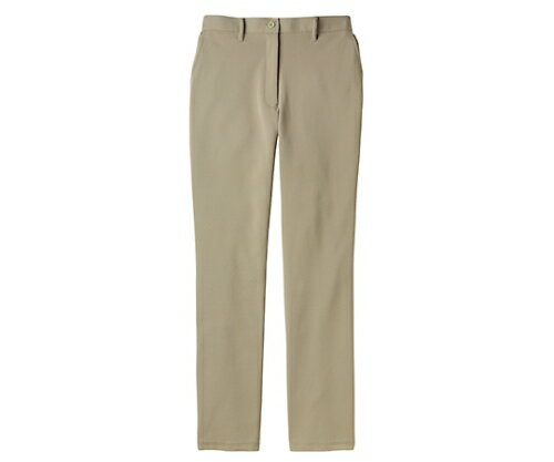 特徴●おなかをしめつけない後ろゴム仕様です。●裾上げ済み。仕様●素材：ポリエステル100％[モクロディ]●サイズ：L●色：ベージュ●ウエスト（cm）：66〜72●ヒップ（cm）：103●股上（cm）：22.5●股下（cm）：75